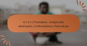 4-1-2-1-2 Formation : Analyse des adversaires, Confrontations, Plans de jeu