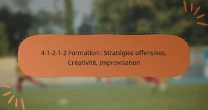 4-1-2-1-2 Formation : Stratégies offensives, Créativité, Improvisation